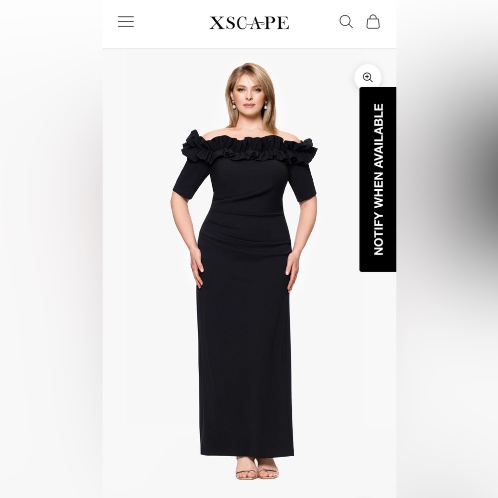Elegant Black Off-Shoulder Dress